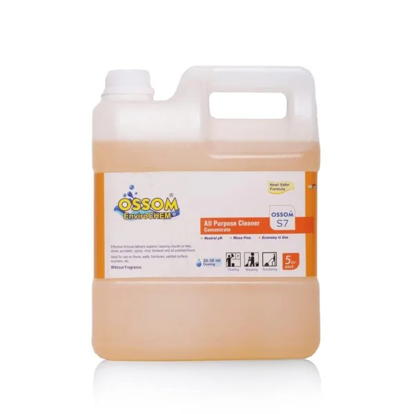 ossom s7 all purpose cleaner concentrate (5ltrs pack)