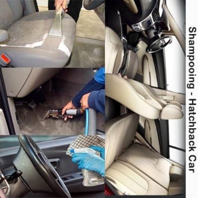 Hatchback Car Cleaning Service at Home