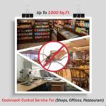 Cockroach Pest Control Services up to 1000 Sq. Ft. at Hygienedunia