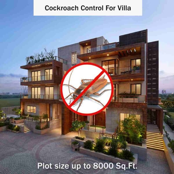 Cockroach Control for Villa near me plot size up to 8000 square feet