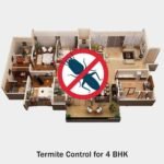 Pest Termite Control for 4 BHK