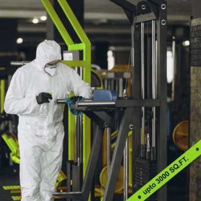 Gym and Fitness Cleaning Service up to 3000 sq. ft. by Hygienedunia