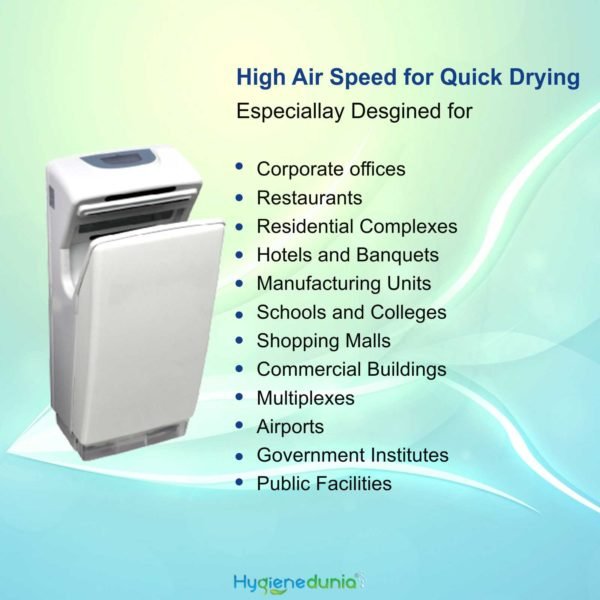 Jet Hand Dryer High Speed Drying 2000 W