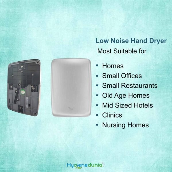 OSSOM® SS High Low Sound Hand Dryer 