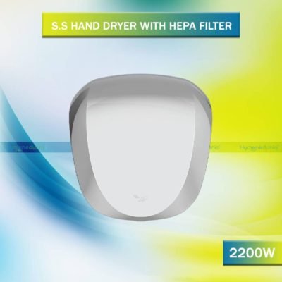 Ossom SS Hand Dryer with Hepa Filter 2200w - SHD02