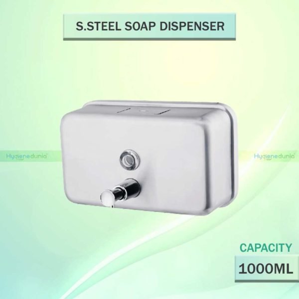 Ossom Horizontal Soap Dispenser for Washroom 1000ml