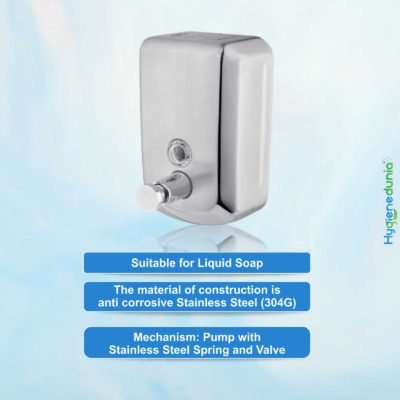 8001-SS Soap Dispenser | 800ml capacity, V-Shape Ossom
