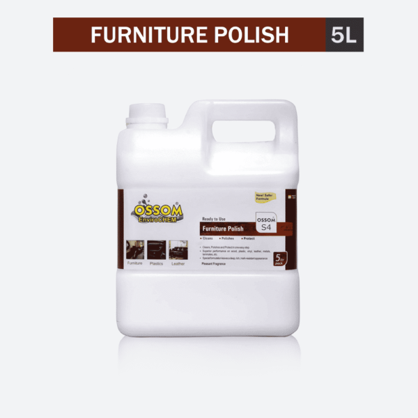 OSSOM S4 Wood furniture polisher furniture shiner spray furniture polish shiner 5Ltrs Pack