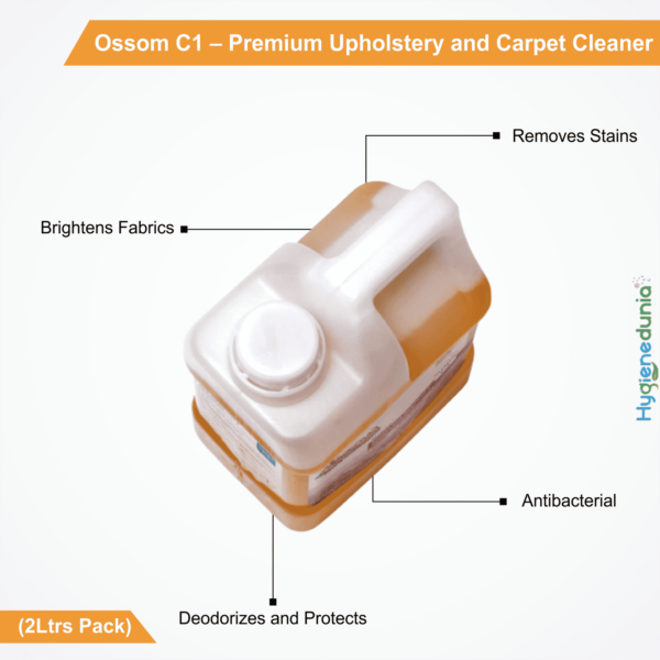Ossom C1 Carpet cleaner shampoo carpet cleaner liquid 2Ltrs Pack