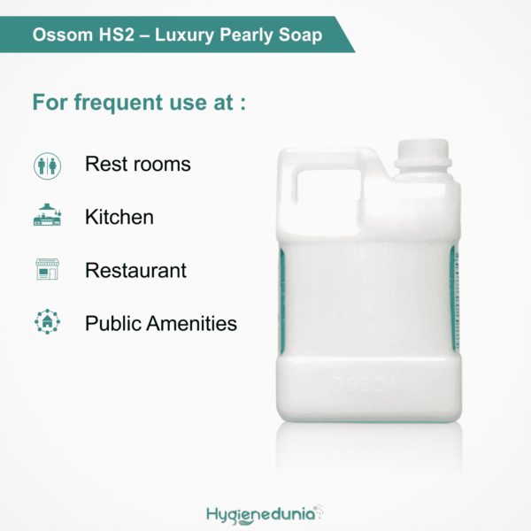 Ossom HS2 Hand washing procedure 2Ltrs Pack