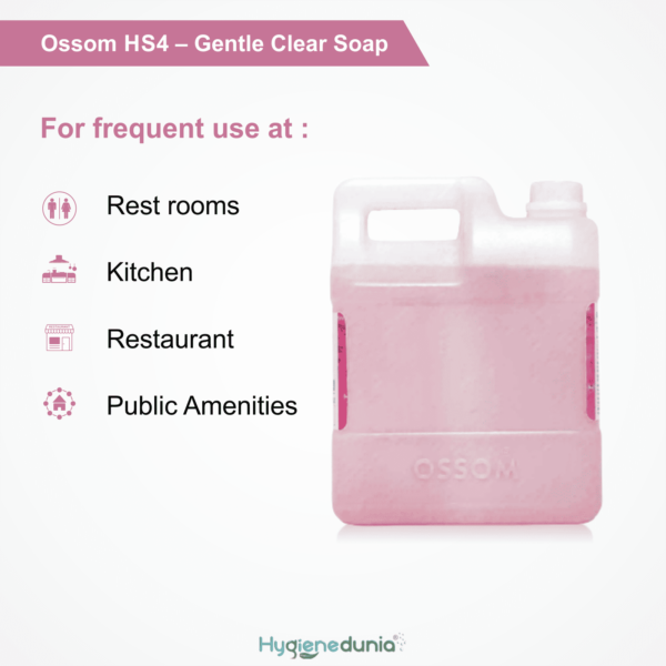 Ossom HS4 Best hand cleaner for hand wash 5Ltrs Pack