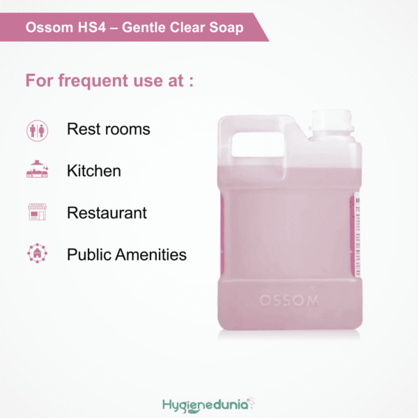 Ossom HS4 Best hand soaps to Hand Washing Method 2Ltrs Pack