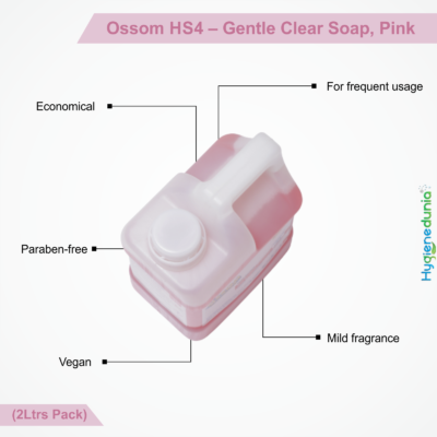 Ossom HS4 hand cleaners for grease hs4 2Ltrs Pack