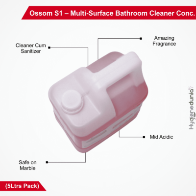 Ossom S1 best multi purpose bathroom cleaner 5Ltrs Pack