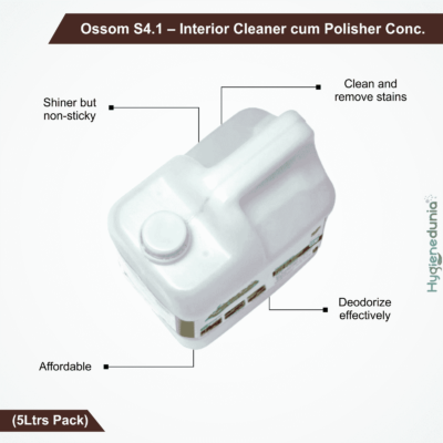 Ossom S4.1 Cleaner polish spray, cleaner polisher 2021 5Ltrs Pack