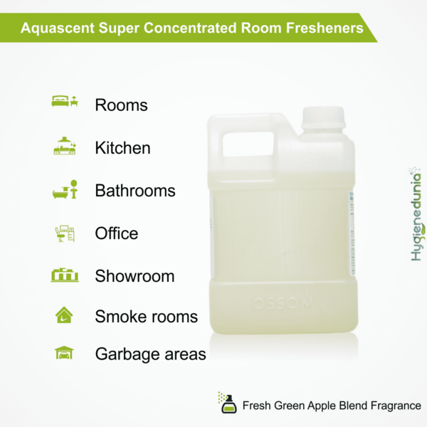Ossom S5 Deo Green Planet Freshener for bathroom 2Ltr Pack