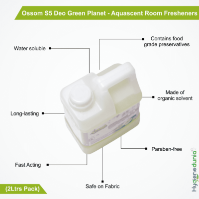 Ossom S5 Deo Green Planet neutralizer 2Lts Pack