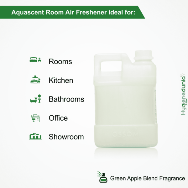 Ossom S5 Green Home air fresheners 2Ltrs Pack
