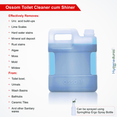 Ossom S6.1 Best porcelain bathtub cleaner 5Ltrs Pack
