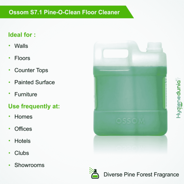Ossom S7.1 Floor cleaner liquid 5 litre 5Ltrs Pack