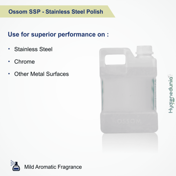 Ossom SSP Stainless Steel Cleaner 2Ltrs Pack