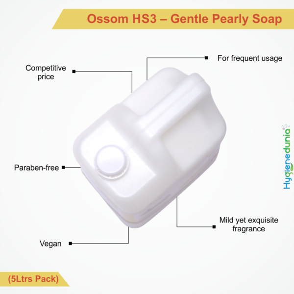 Ossom_HS3 Pearly Soap hand wash 5Ltrs Pack