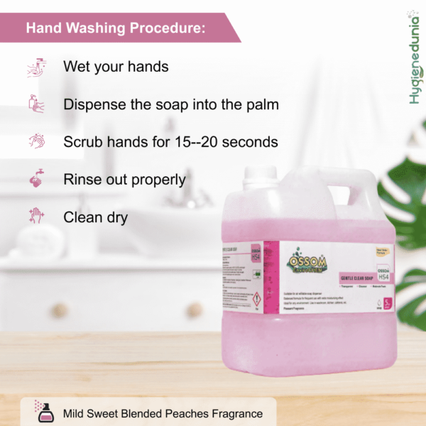 Soap Hand Washing Procedure Combo 5