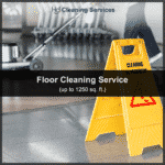 Commercial Floor Cleaner Service up to 1250 sq. ft. by Hygienedunia