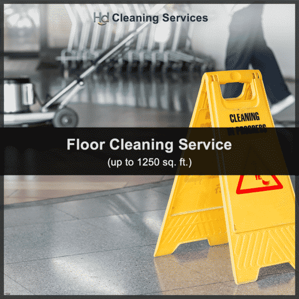 Commercial Floor Cleaner Service up to 1250 sq. ft. by Hygienedunia