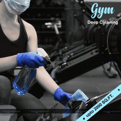 Gym Cleaning Services near me up to 2000 sq. ft. Hygienedunia
