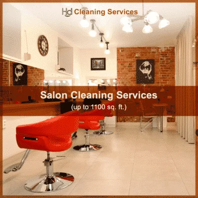 Salon Cleaning Services near me by Hygienedunia 1100 sq ft