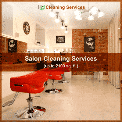 Salon Deep Cleaning Service near me by Hygienedunia 2100 sq ft