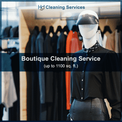 Boutique cleaning and sanitising service up to 1100 sq. ft at Hygienedunia
