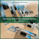 Electronic showroom deep cleaning service near me upto 4000 sq. ft at Hygienedunia