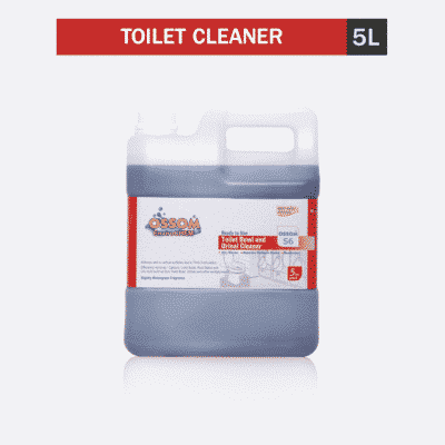 Toilet Cleaner Liquid, Advance toilet cleaner formula, Ossom S6 at Hygienedunia